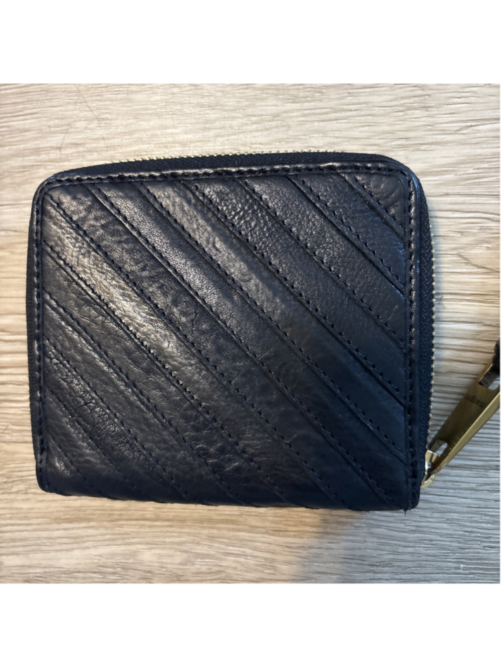Margot New York Black Leather Wristlet Wallet. Very Clean! - Picture 2 of 9
